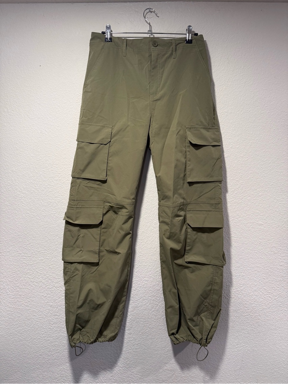 LOVE TREE Olive Green Lightweight Cargo Pants